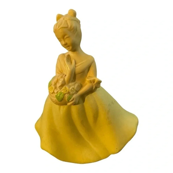 Vintage AVON "Flower Maiden" Glass Perfume Bottle 1974 - Picture 3 of 10